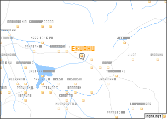 map of Ekuáhu