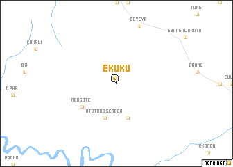 map of Ekuku