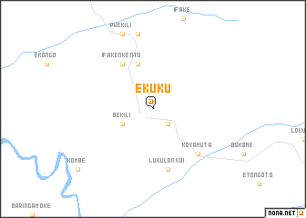 map of Ekuku