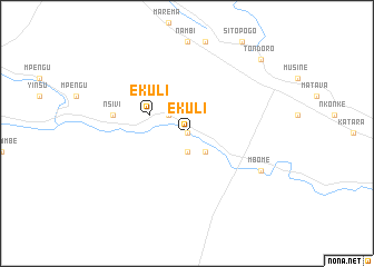 map of Ekuli