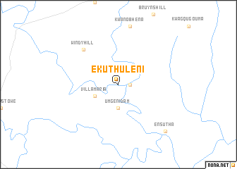 map of Ekuthuleni