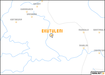 map of Ekutuleni