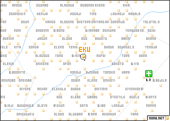 map of Eku