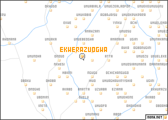 map of Ekwerazu Ogwa