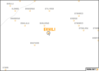 map of Ekwili