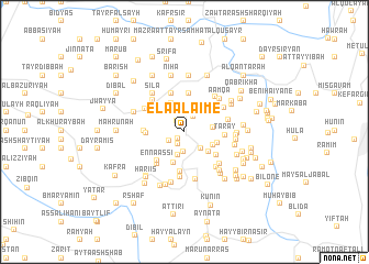 map of El Aalaïmé