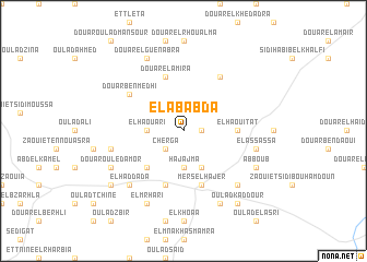 map of El Ababda