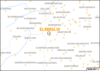 map of El Abadlia