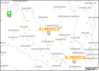 map of El Abanico