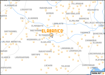 map of El Abanico