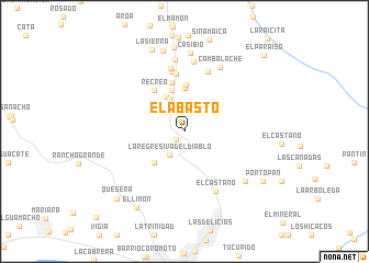 map of El Abasto