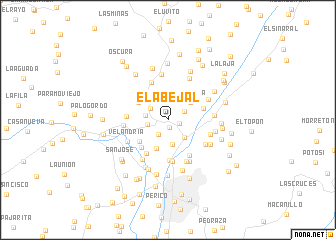 map of El Abejal
