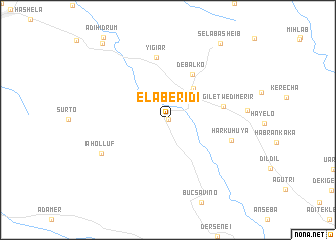 map of Ela Beridi