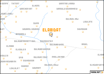 map of El Abidat