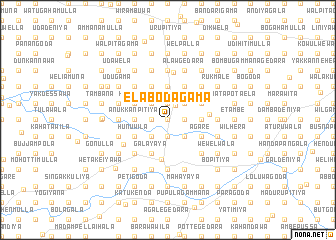 map of Elabodagama