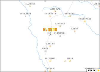 map of El Abra