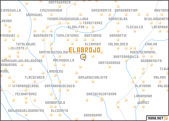 map of El Abrojo