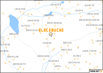 map of El Acebuche