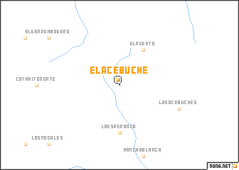 map of El Acebuche