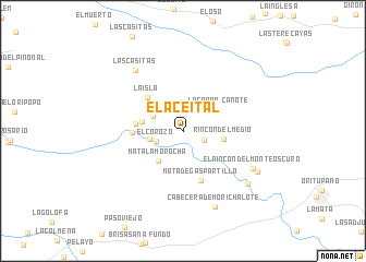 map of El Aceital
