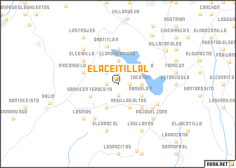 map of El Aceitillal