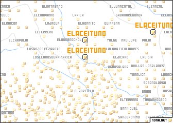 map of El Aceituno