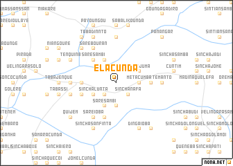 map of Elacunda