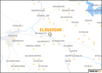 map of El Adergha