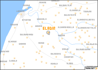 map of El Adir