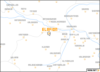 map of Eláfion