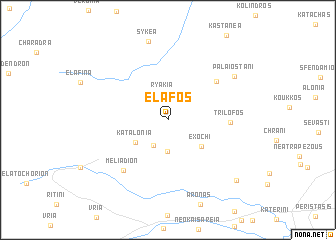 map of Élafos