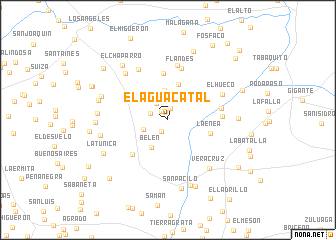 map of El Aguacatal