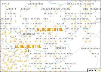 map of El Aguacatal