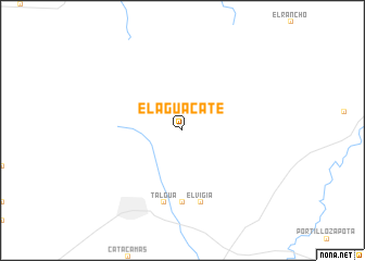 map of El Aguacate
