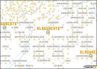 map of El Aguacate