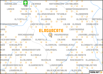 map of El Aguacate