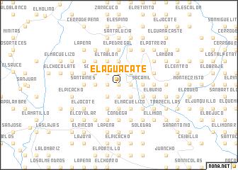 map of El Aguacate