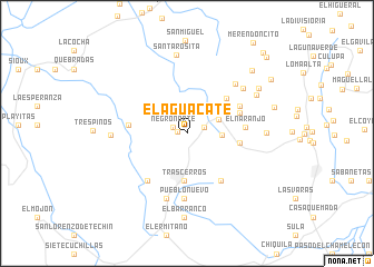 map of El Aguacate