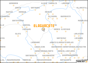 map of El Aguacate