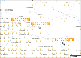 map of El Aguacate