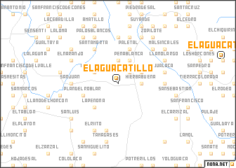 map of El Aguacatillo