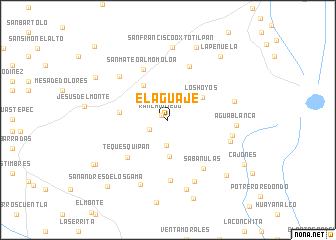 map of El Aguaje