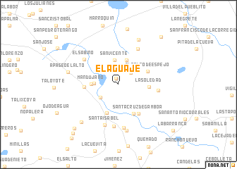 map of El Aguaje