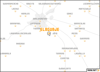 map of El Aguaje