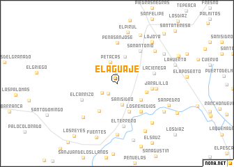 map of El Aguaje