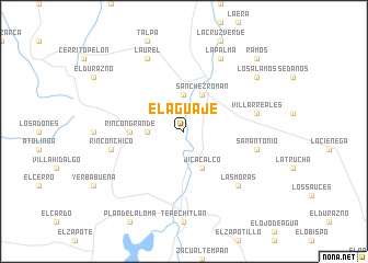 map of El Aguaje