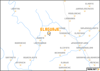 map of El Aguaje