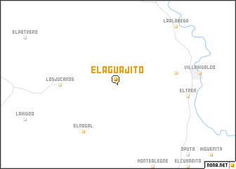 map of El Aguajito