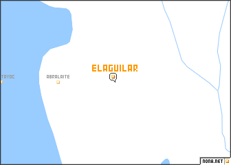 map of El Aguilar