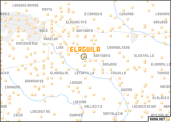 map of El Águila